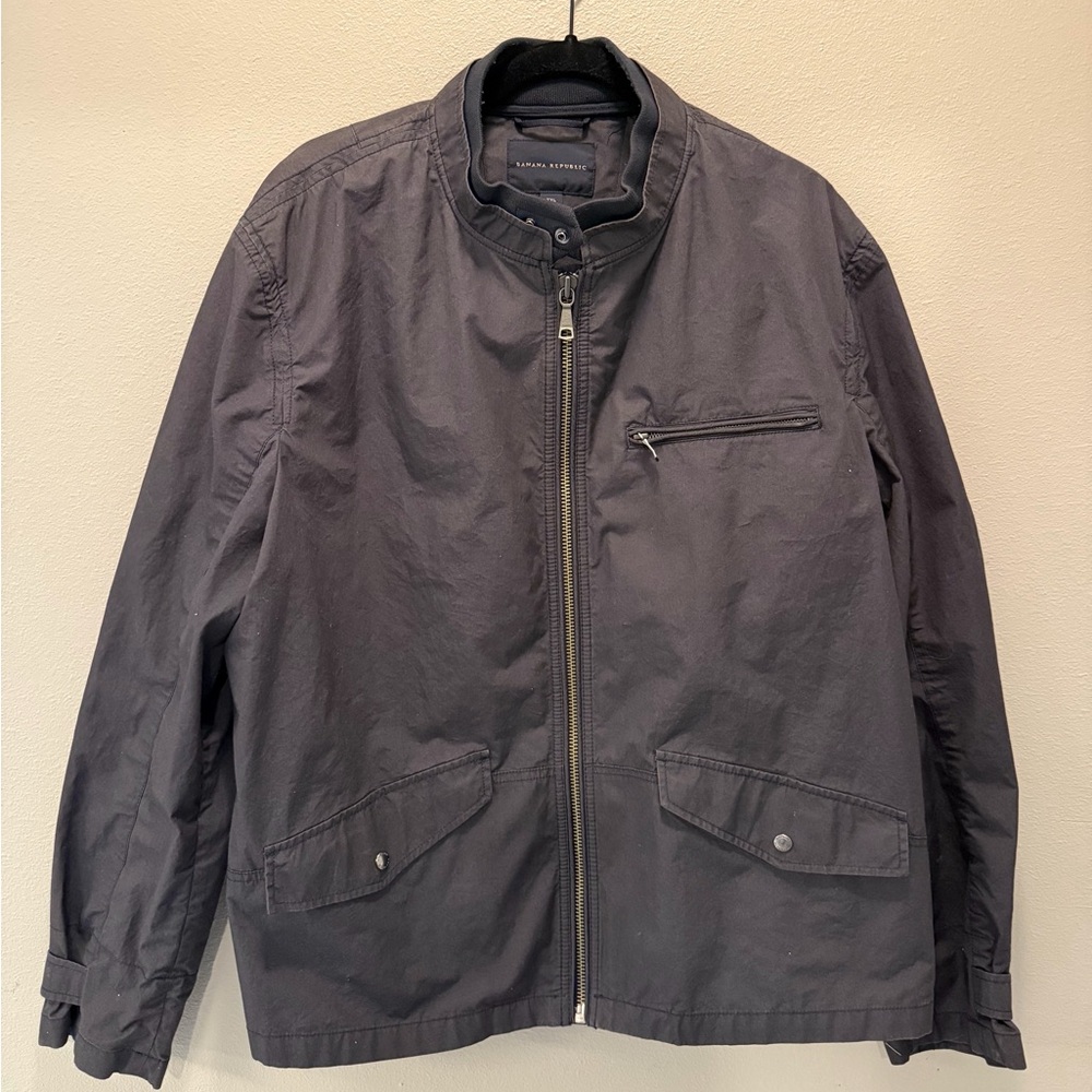 Banana Republic Dark Gray Lightweight Jacket